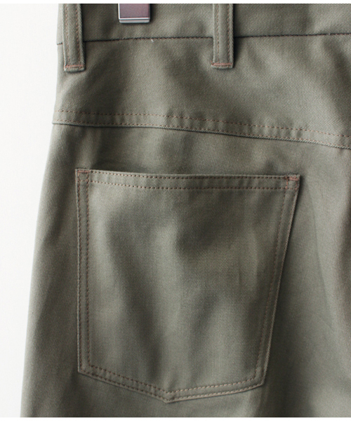 ROTAR(ローター)の「Note Embroidery Work Pants / ワークパンツ(チノパンツ・メンズ・ブラウン/ネイビー/ブラック/カーキ・LARGE/MEDIUM)」の15枚目の写真