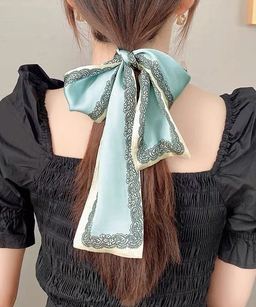 ad thie(アドティエ)の「アソートデザイン ボウタイスカーフ(その他ヘアアクセサリー・レディース・その他/その他5/その他2・FREE)」の9枚目の写真