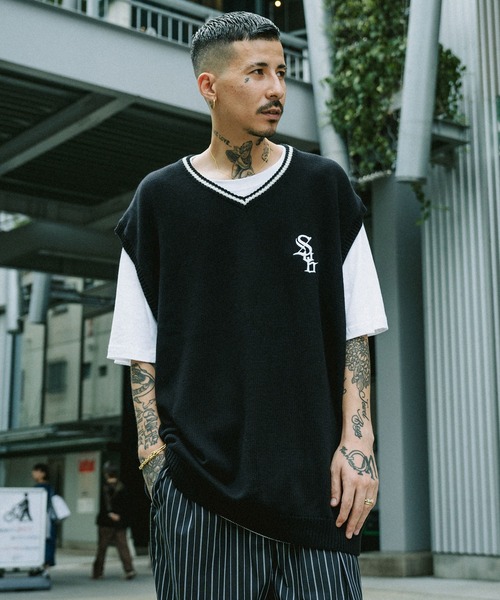 【関税込み】MSGM グレー スタッズ ベスト MSGMのオフホワイト ジャカード ベストがセール中