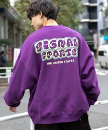 SIGNAL SPORTS（シグナルスポーツ）の「【SIGNAL SPORTS】裏起毛/グラフィックデザインルーズスウェット（スウェット・メンズ）」