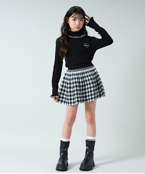 by LOVEiT(バイラビット)の「ニットスカート(スカート・キッズ・レッド/レッド系その他/ブラック・160cm/130cm/140cm/120cm/150cm)」の17枚目の写真
