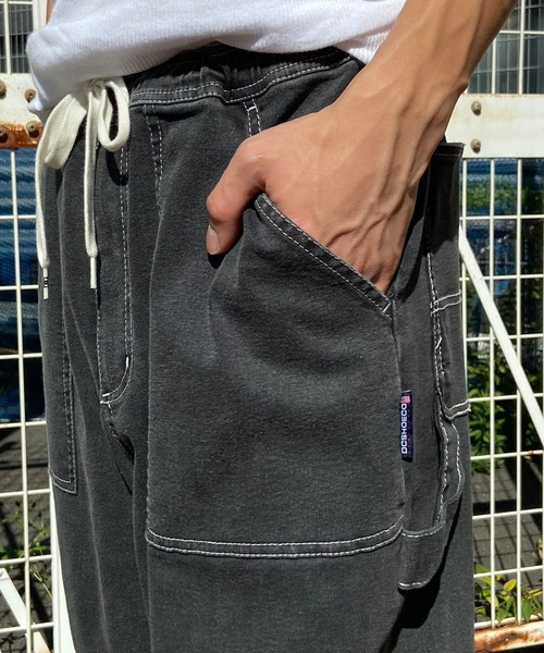 DC(ディーシー)の「DC/ディーシー ペインターパンツ デニム ストレッチ セットアップ対応 DPT241006(デニムパンツ・メンズ・ライトブルー/レオパード/スミクロ・L/M/XL)」の15枚目の写真