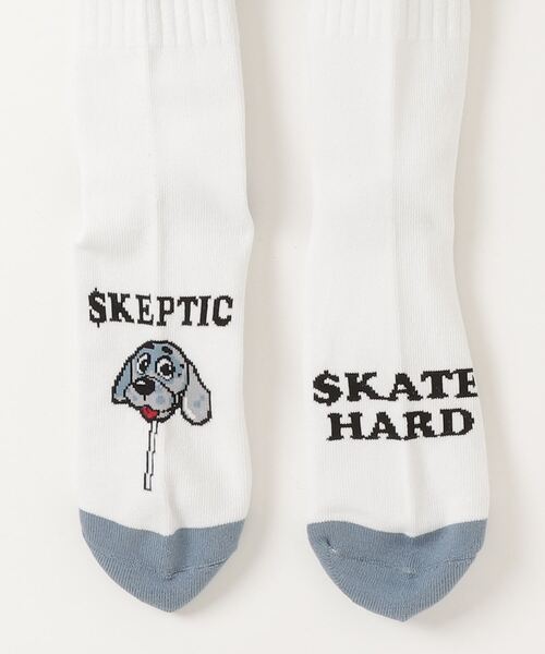 LAND by MILKBOY（ランドバイミルクボーイ）の「SKATE HARD ソックス（ソックス/靴下・レディース・A/B・FREE）」の8枚目の写真