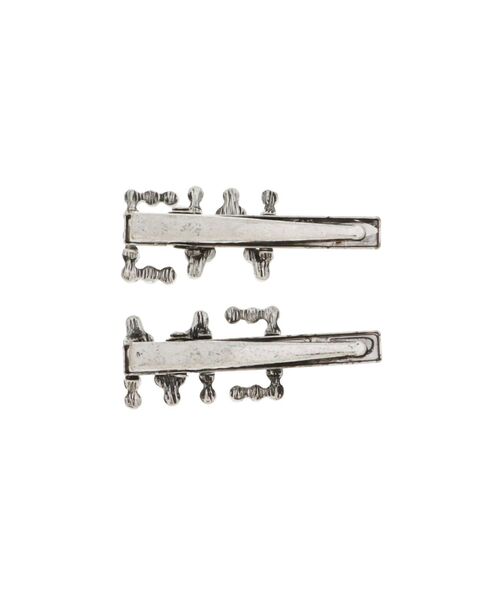 EATME（イートミー）の「ストーンヘアクリップset（バレッタ/ヘアクリップ・レディース・シルバー・FREE）」の11枚目の写真