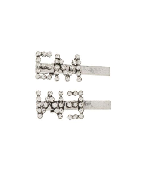 EATME（イートミー）の「ストーンヘアクリップset（バレッタ/ヘアクリップ・レディース・シルバー・FREE）」の12枚目の写真