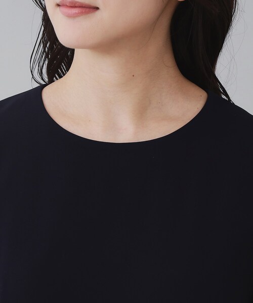 UNTITLED（アンタイトル）の「◆【セレモニー／セットアップ可能／洗える】TWC フィット＆フレアワンピース（ワンピース・レディース・ブラック/ナチュラル/ネイビー/ベージュ系その他7・00/01/02/03/04/42/44/46/48/50）」の10枚目の写真