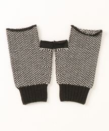 ANONYMOUSISM(Amj}XCY)AnonymousIsm@WOOL HERRINGBONE FINGERLESS GLOVE()