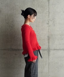 GANNI ガニー　モヘア　カーディガン GANNI（ガニー）の「GANNI Mohair Cardigan（ニット/セーター