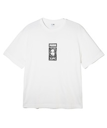 PUMA | PUMA X XGIRL GRAPHIC TEE LOGO(Tシャツ/カットソー)