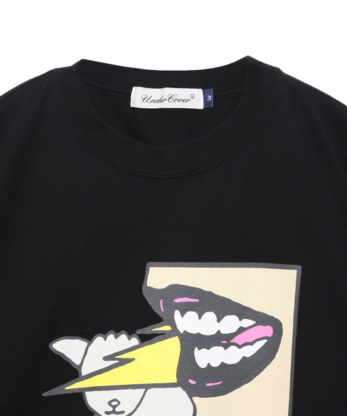UNDERCOVER(アンダーカバー)の「UC1D3804(Tシャツ/カットソー・メンズ・ホワイト/ブラック/グレイッシュベージュ・5/4/3/2/1)」の5枚目の写真