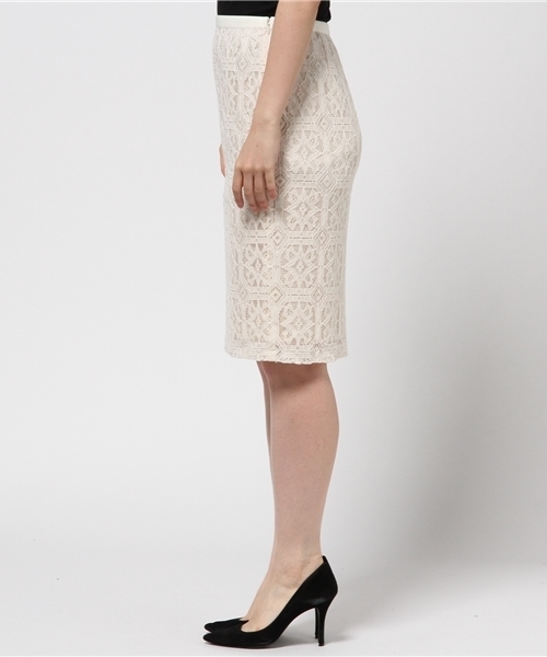 ROSE BUD（ローズバッド）の「LSK-15204（スカート・レディース・アイボリー/ネイビー・ONE SIZE）」の11枚目の写真