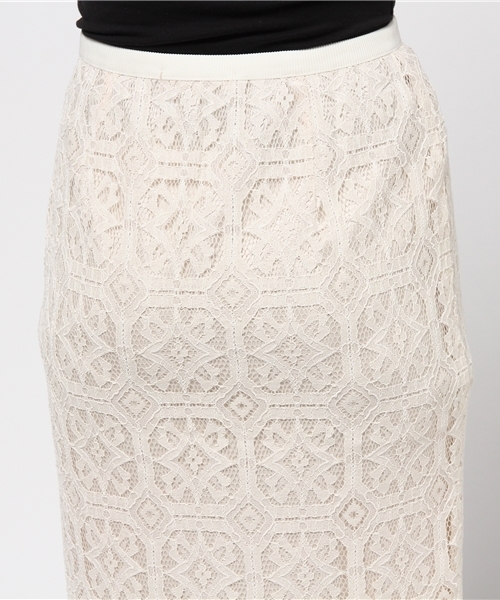 ROSE BUD（ローズバッド）の「LSK-15204（スカート・レディース・アイボリー/ネイビー・ONE SIZE）」の8枚目の写真