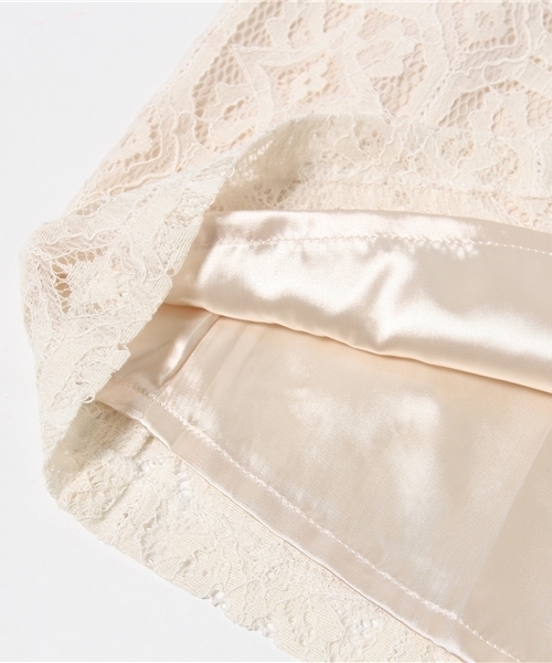 ROSE BUD（ローズバッド）の「LSK-15204（スカート・レディース・アイボリー/ネイビー・ONE SIZE）」の5枚目の写真