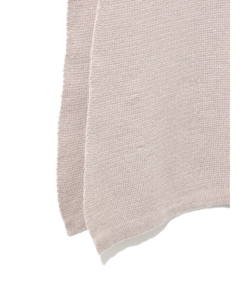 MIDIUMISOLID（ミディウミソリッド）の「MIDIUMISOLID for Ladies アラウンド2WAYニットベスト（ベスト・レディース・ブラック/ベージュ/ブルー・FREE）」の15枚目の写真