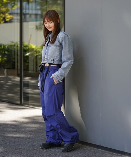 ジップショート デニムジャケット（デニムジャケット）｜JOINT WORKS