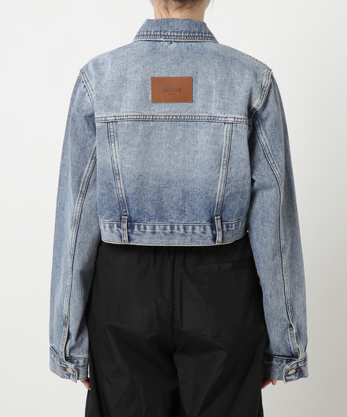 ジップショート デニムジャケット（デニムジャケット）｜JOINT