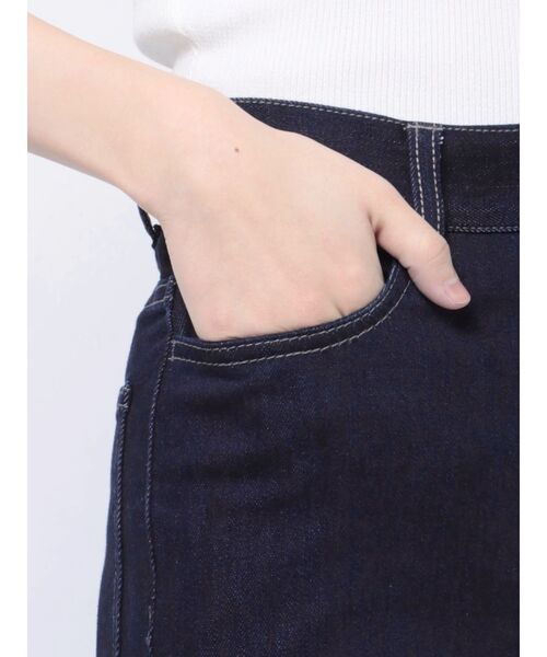 MERCURYDUO（マーキュリーデュオ）の「ハイウエストブーツカットデニム（デニムパンツ・レディース・ブルー/インディゴブルー・SMALL/MEDIUM）」の21枚目の写真