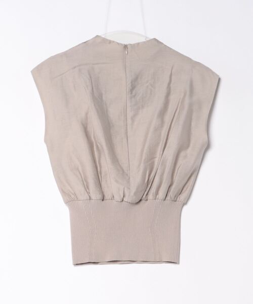 FRAY I.D(フレイアイディー)の「ドレープノットウエストリブプルオーバー(ニット/セーター・レディース・ピンク/ベージュ/ブラック・FREE)」の20枚目の写真