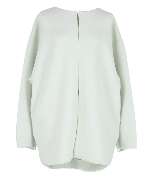 coca(coca)(コカ)の「\お気に入り7000越え!!再入荷/ バウンススウェットノーカラーコート| セレモニー オフィス ママスーツ フォーマルウェア スーツ 卒業式(ノーカラーコート・レディース・ブラック/グレイッシュベージュ/アイボリー/ライトグリーン・M/L/S)」の14枚目の写真