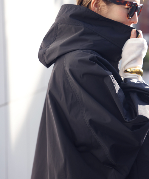 Deuxieme Classe(ドゥーズィエムクラス)の「【LIBERADD/リベラド】 HOODIE ブルゾン(ナイロンジャケット・レディース・ブラック/キャメル・FREE)」の10枚目の写真