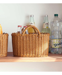 Creer（クレエ）の「クレエ Creer / オーバルハンドルバスケット S（インテリア雑貨）」