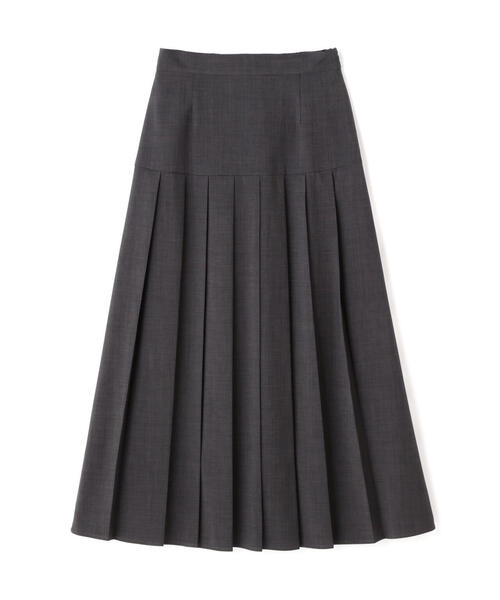 N.（N. Natural Beauty Basic）（エヌエヌナチュラルビューティーベーシック）の「◆【S Size Line】ロングプリーツスカート（スカート・レディース・ベージュ/グレー・SMALL/MEDIUM）」の3枚目の写真