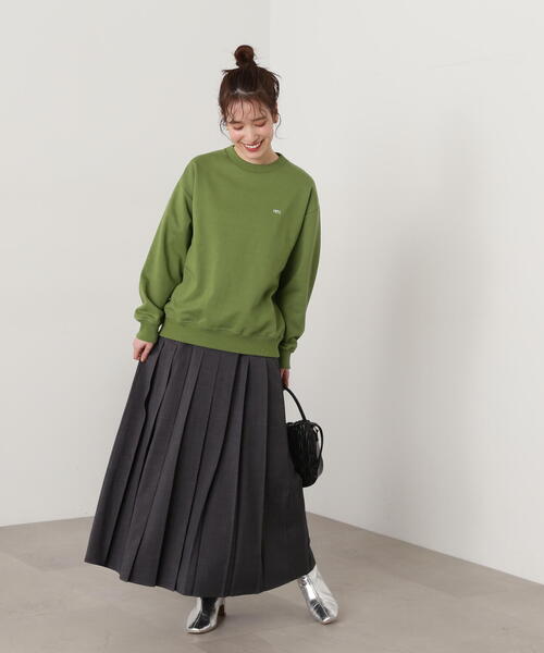 N.（N. Natural Beauty Basic）（エヌエヌナチュラルビューティーベーシック）の「◆【S Size Line】ロングプリーツスカート（スカート・レディース・ベージュ/グレー・SMALL/MEDIUM）」の8枚目の写真