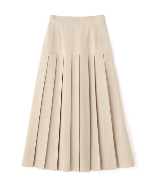 N.（N. Natural Beauty Basic）（エヌエヌナチュラルビューティーベーシック）の「◆【S Size Line】ロングプリーツスカート（スカート・レディース・ベージュ/グレー・SMALL/MEDIUM）」の14枚目の写真