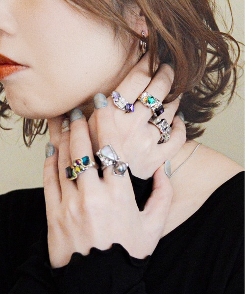 styiro(スタイロ)の「ニッケルフリー ジェムメタルリング ハンドメイド(リング・レディース・その他6/その他4/その他1/その他2/その他3/その他5・FREE)」の16枚目の写真