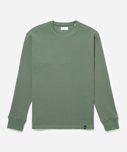 Saturdays NYC(サタデーズ ニューヨークシティ )の「Performance Waffle Ls(Tシャツ/カットソー・メンズ・ブラック/ダークグリーン・M/S/XL/L)」の2枚目の写真