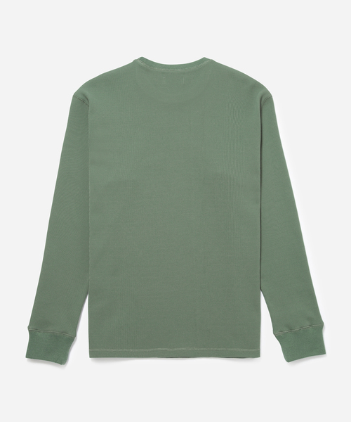Saturdays NYC(サタデーズ ニューヨークシティ )の「Performance Waffle Ls(Tシャツ/カットソー・メンズ・ブラック/ダークグリーン・M/S/XL/L)」の3枚目の写真