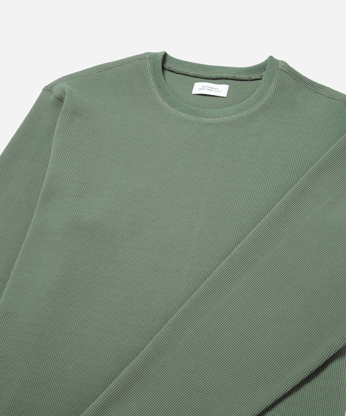 Saturdays NYC(サタデーズ ニューヨークシティ )の「Performance Waffle Ls(Tシャツ/カットソー・メンズ・ブラック/ダークグリーン・M/S/XL/L)」の4枚目の写真