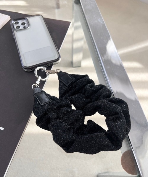 セール】【ストラップシート付き】ラメシュシュハンドルストラップ