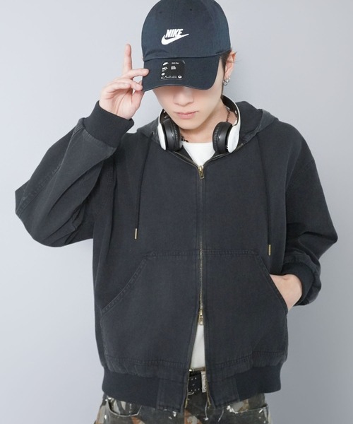 NIKE（ナイキ）の「【NIKE/ナイキ】ワンポイント刺繍ロゴキャップ/ユニセックス/ストリートコーデに（キャップ・メンズ・ホワイト/ブラック/グリーン/オフホワイト/ブラック系その他・ONESIZE）」の13枚目の写真