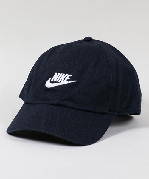 NIKE（ナイキ）の「【NIKE/ナイキ】ワンポイント刺繍ロゴキャップ/ユニセックス/ストリートコーデに（キャップ・メンズ・ホワイト/ブラック/グリーン/オフホワイト/ブラック系その他・ONESIZE）」の18枚目の写真