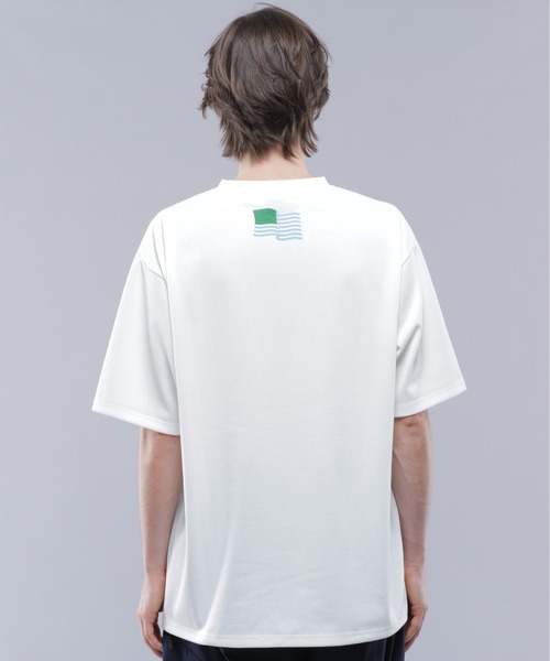 MANASTASH（マナスタッシュ）の「MANASTASH/マナスタッシュ/RE:POLY TEE RBF/リポリTシャツ（Tシャツ/カットソー・メンズ・オレンジ/ホワイト/ブラック・XL/L/M/S）」の11枚目の写真