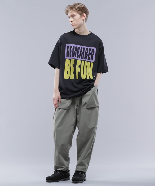 MANASTASH（マナスタッシュ）の「MANASTASH/マナスタッシュ/RE:POLY TEE RBF/リポリTシャツ（Tシャツ/カットソー・メンズ・オレンジ/ホワイト/ブラック・XL/L/M/S）」の7枚目の写真