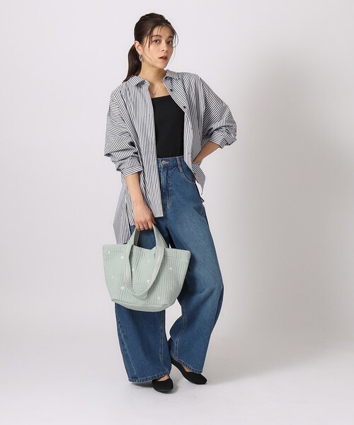 SHOO・LA・RUE(シューラルー)の「◆ヌビトート(トートバッグ・レディース・グリーン系/サンドベージュ/ブルー系その他・00)」の7枚目の写真