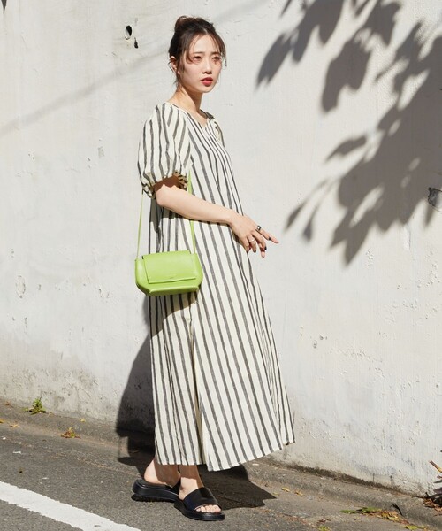 [ & Other Stories ] バックオープングリッターワンピ/Size 0 SPIRALGIRL ワンピース バックオープンスリットマキシワンピース
