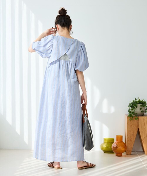 [ & Other Stories ] バックオープングリッターワンピ/Size 0 SPIRALGIRL ワンピース バックオープンスリットマキシワンピース