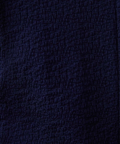 MICHEL KLEIN HOMME (ミッシェルクランオム)の「ブランドロゴ刺繍入りニットパーカー セットアップ(パーカー・メンズ・ブラック/ネイビー・MEDIUM/LARGE/X-LARGE)」の16枚目の写真