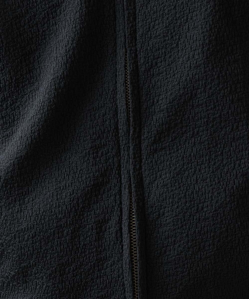 MICHEL KLEIN HOMME (ミッシェルクランオム)の「ブランドロゴ刺繍入りニットパーカー セットアップ(パーカー・メンズ・ブラック/ネイビー・MEDIUM/LARGE/X-LARGE)」の10枚目の写真