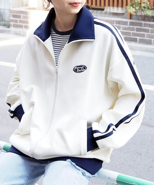 tiptop（ティップトップ）の「【Gleam】ジップアップブルゾン（ブルゾン・レディース・ブラック・FREE）」の14枚目の写真