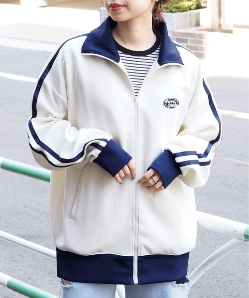 tiptop（ティップトップ）の「【Gleam】ジップアップブルゾン（ブルゾン・レディース・ブラック・FREE）」の9枚目の写真