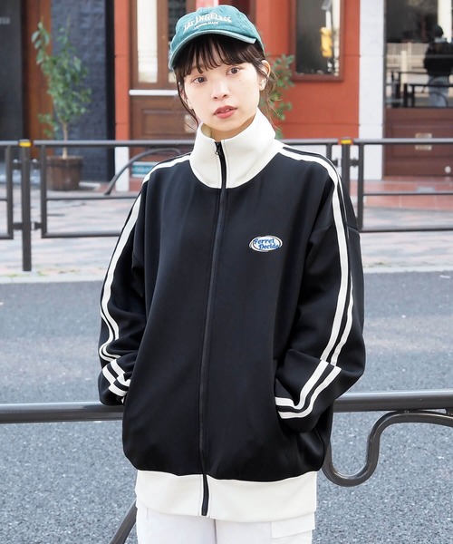 tiptop（ティップトップ）の「【Gleam】ジップアップブルゾン（ブルゾン・レディース・ブラック・FREE）」の6枚目の写真