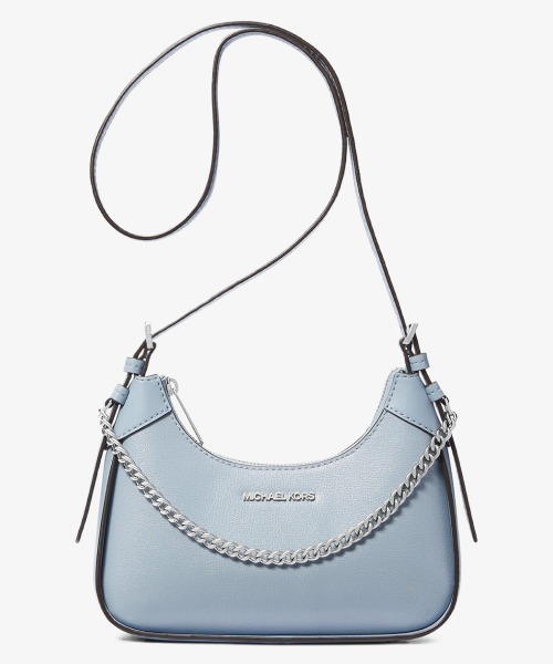 MICHAEL KORS 編み込みストラップショルダーバッグ MICHAEL KORS（マイケルコース）の「WILMA ストラップ チェーン クロス