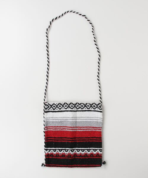 TIME WILL TELL WORKS（タイムウィルテルワークス）の「TIMEWILL TELL WORKS -  MEXICAN BLANKET BAG（ショルダーバッグ・レディース・その他4/その他1/その他2/その他3/その他5・ONE SIZE）」の3枚目の写真