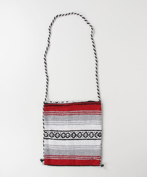 TIME WILL TELL WORKS（タイムウィルテルワークス）の「TIMEWILL TELL WORKS -  MEXICAN BLANKET BAG（ショルダーバッグ・レディース・その他4/その他1/その他2/その他3/その他5・ONE SIZE）」の6枚目の写真