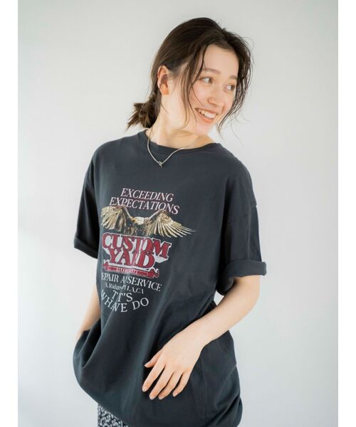 Ungrid（アングリッド）の「ビッグシルエットイーグルTee（T