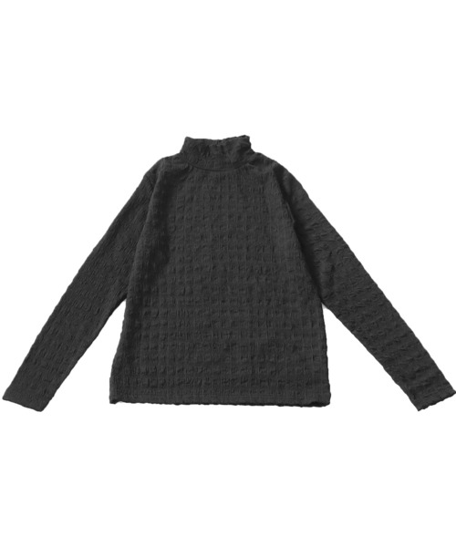 OWNth(オンス)の「脹れジャガードカットソートップス(Tシャツ/カットソー・レディース・ホワイト/ブラック/オレンジ・R/P)」の22枚目の写真